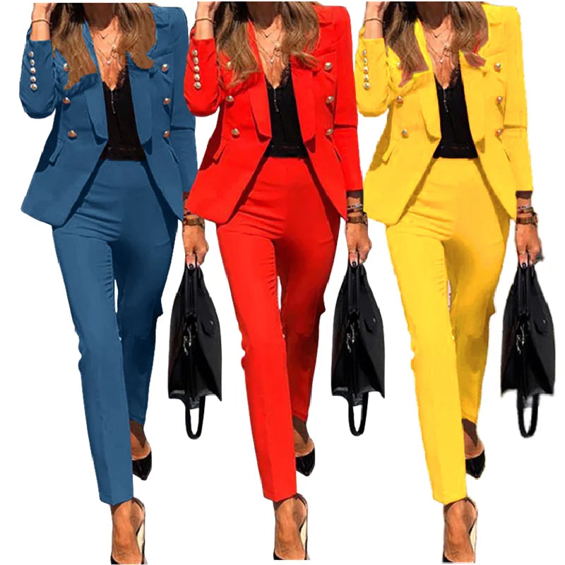 Two Piece Pants Set Women -