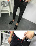 Mens Jeans Slim Fit Skinny -