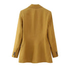 Linen Double Breasted Blazer -
