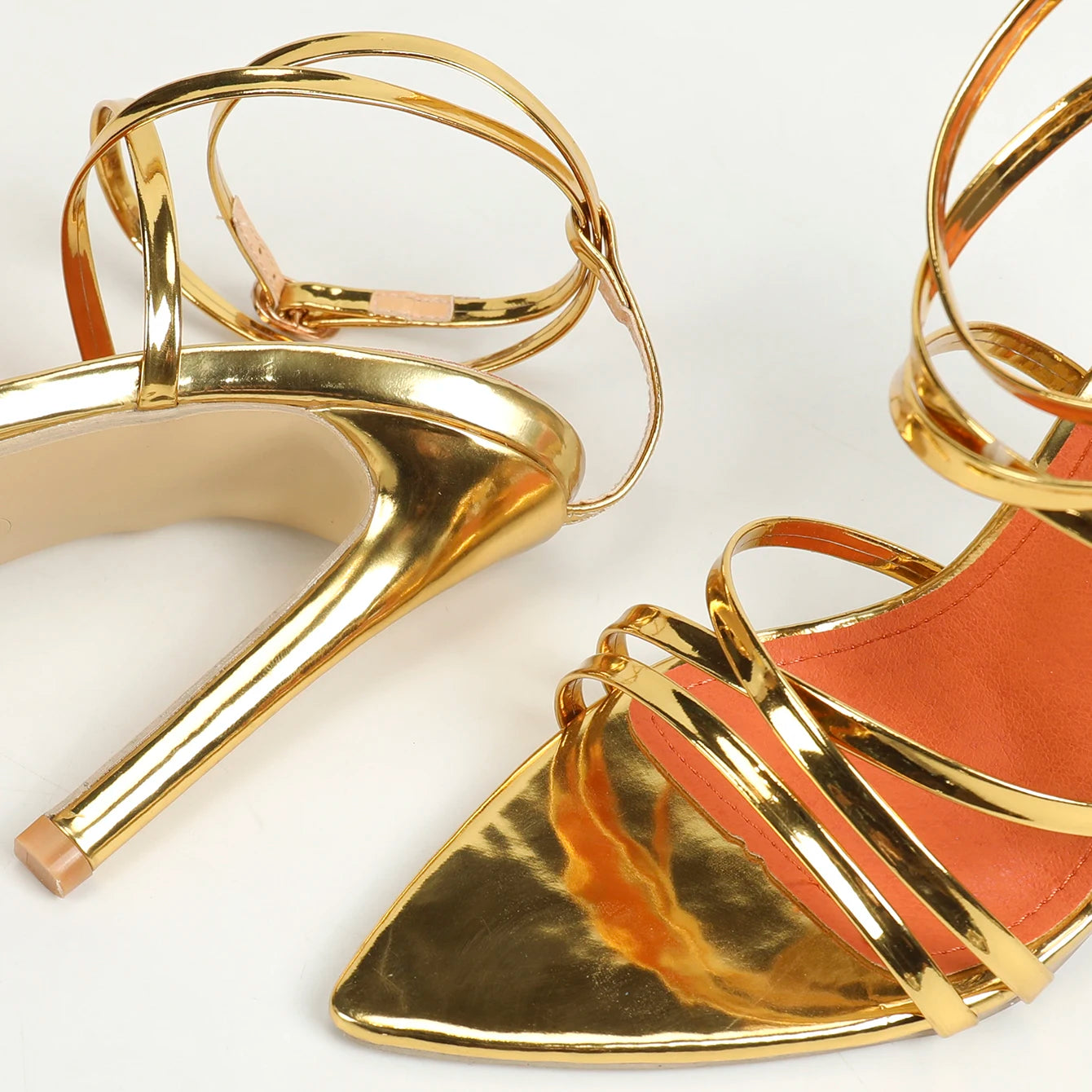 Pointed Toe Thin Heels for Women - Elegant Dress Sandals -