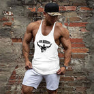 Muscle guys Brand Clothing Gym Tank Tops Mens Fitness cotton Clothes Singlets Men Stringer Bodybuilding sleeveless Shirt -