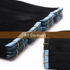 S-noilite Tape In Human Hair Extensions 2.5g/pc Straight Glue In Real Hair Extensions Human Hair Seamless Invisible Double Sides -