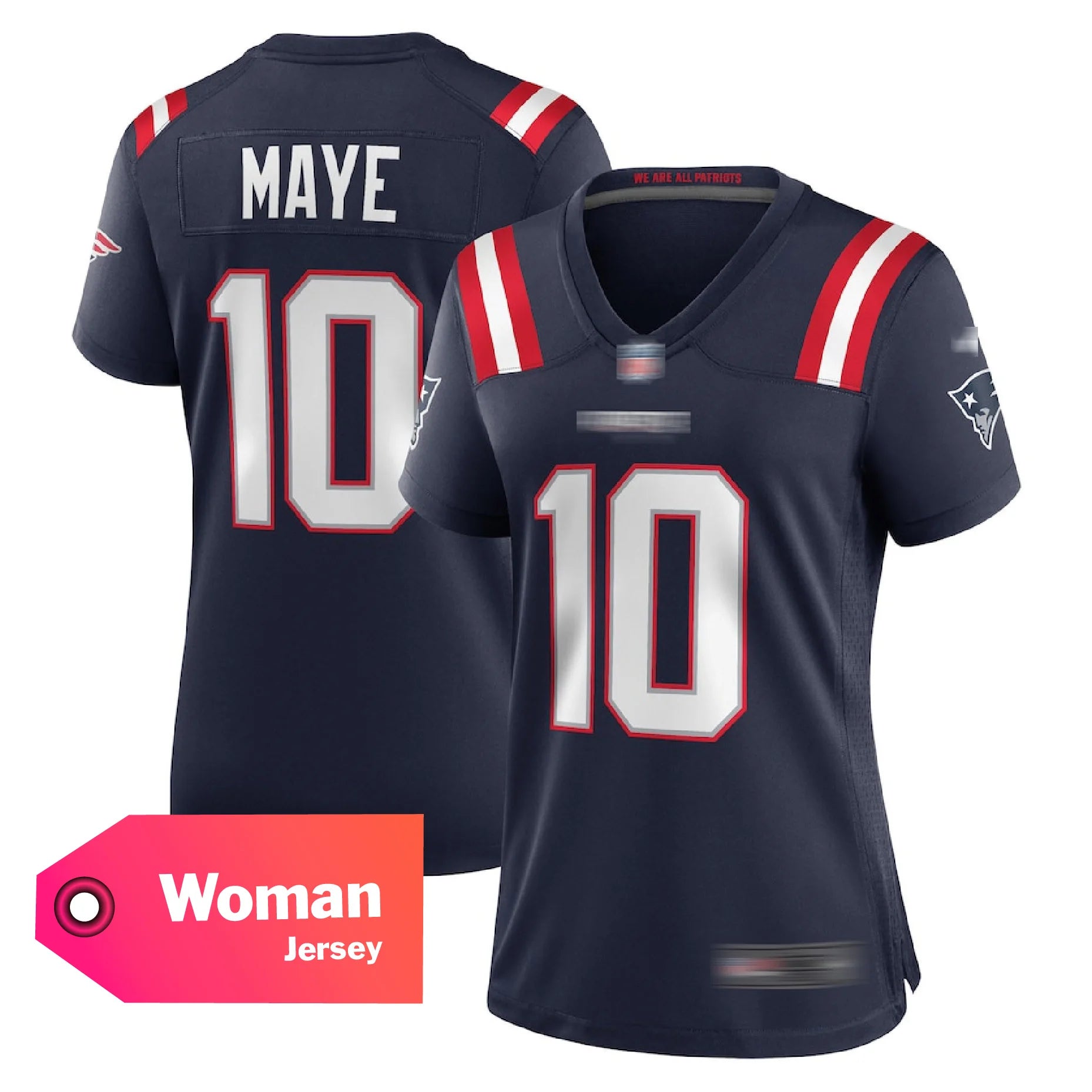 Women's Jersey New England 10 Derek Maye Stitched -