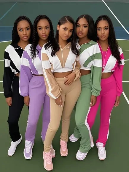 Two Piece Crop Sets -