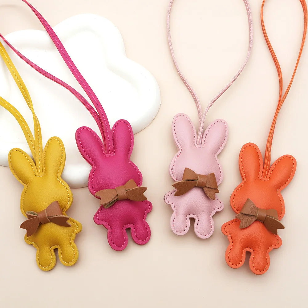 Rabbit Keychains, Backpack, or Handbag Accessories -