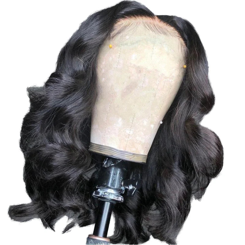 Enjoy effortless style with this ready-to-wear glueless loose body wave wig—featuring an undetectable lace front, short curly bob, and natural human hair for a flawless, natural look! -