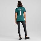Women's Philadelphia 26 Saquon Barkley 1 Jalen Hurts 33 DeJean Football Jerseys Stitched Jerseys -