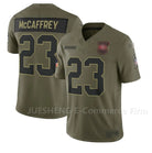 Salute to Service Jersey Barkley Mahomes Purdy Barkley Gibbs Allen Stroud -
