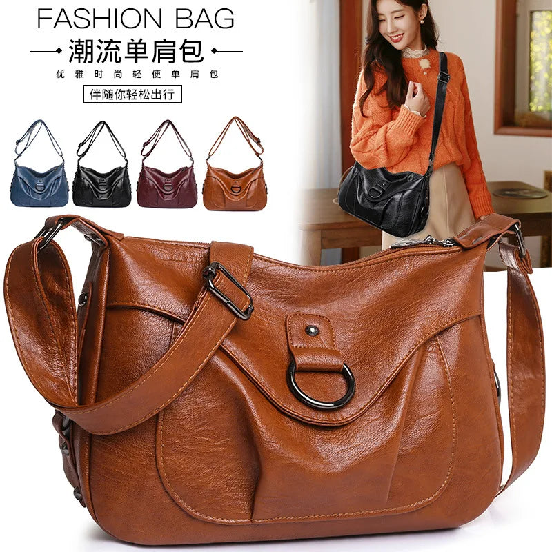 Upgrade your accessory collection with these new women's bags. Featuring high-quality PU leather and a fashionable design, these handbags are perfect for adding a touch of style to any outfit. -