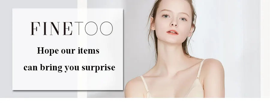 FINETOO Sexy Wire Free Push Up Underwear For Women Seamless Deep V Cup Bras Adjustable Comfort Bralette Female Backless Lingerie -