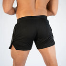 GITF Mens Gym Training Shorts Men Sports Casual Clothing Fitness Workout Running Grid quick-drying compression Shorts Athletics -