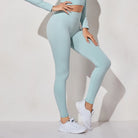 New Yoga Pants Sports Clothing Seamless Legging Solid High Waist Full Length Workout Leggings for Fittness Yoga Leggings -