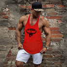 Muscle guys Brand Clothing Gym Tank Tops Mens Fitness cotton Clothes Singlets Men Stringer Bodybuilding sleeveless Shirt -