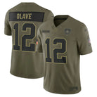 Salute to Service Jersey Barkley Mahomes Purdy Barkley Gibbs Allen Stroud -
