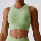 Wholesale Tik Tok Athletic Clothing Ladies Gym Fitness Sport Workout Clothes Activewear Seamless Women Jogger Wear Yoga Suit Set -
