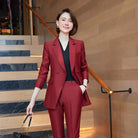 Lady Formal Trouser Office Business Pants Wear Woman Suit -