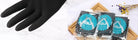 Hairdressing Heat Resistant Gloves Hair Straightener Perm Gloves Salon DIY Hair Styling Tools Anti-skid Hair Dying Gloves -