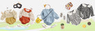 Keep your baby boy comfy and stylish with these cotton long sleeve rompers—perfect for toddlers aged 0-1 year! -