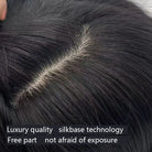 Men Toupee Silk Base Hair Invisible Hairline Men Replacement Hairpieces Men Toupee Silk Base Human Hair Toupee -