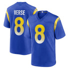 Los Angeles Rams Jeserys 12# Puka Nacua 17# Adams 8# Verse 99# Donald 9#Stafford -