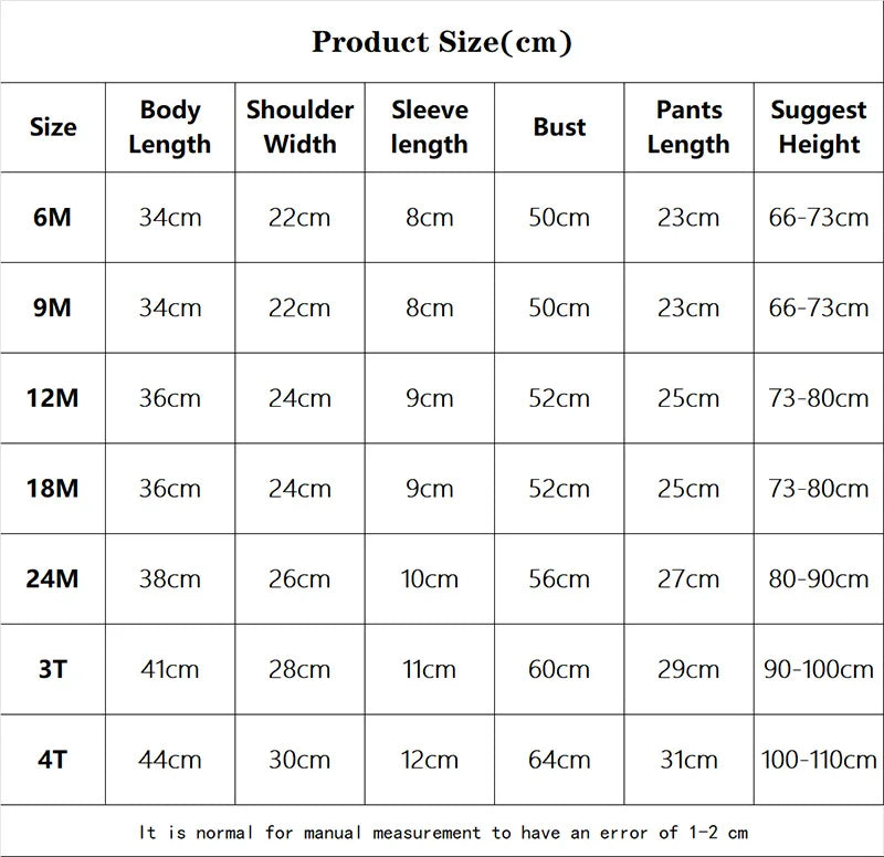 Kids Clothes Set Baby Boy/Girl T-Shirt + Shorts Summer Clothing Cotton Cartoon Casual Boys Tracksuit Children Baby Clothes Set -