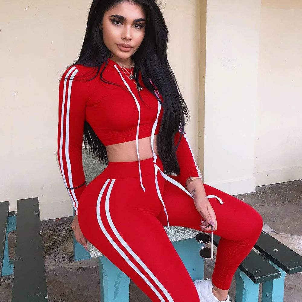 2 Piece Set Tracksuit Women -