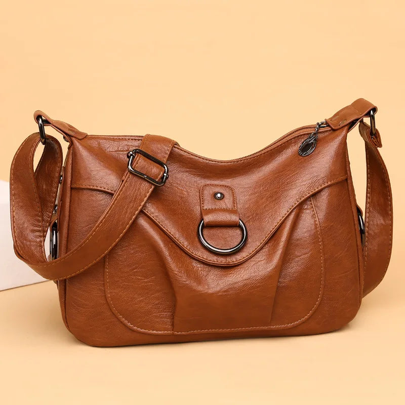 Upgrade your accessory collection with these new women's bags. Featuring high-quality PU leather and a fashionable design, these handbags are perfect for adding a touch of style to any outfit. -