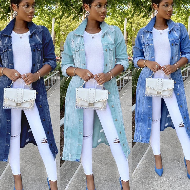 Long Jean Jacket (Women) -