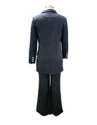 Women's Casual Blazer Wide Leg Suit -