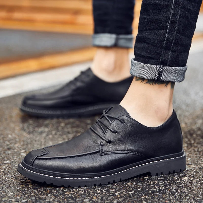 Men Shoes Lace up -