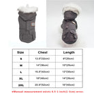 Dog Leather Jacket (Warm) -