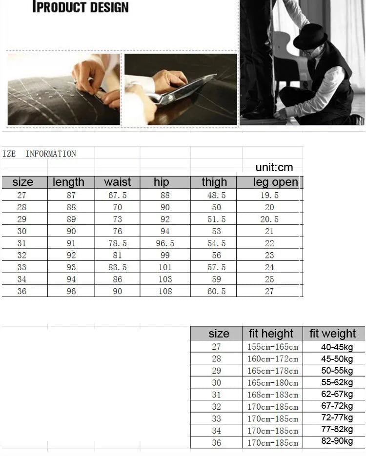 Mens Jeans Slim Fit Skinny -