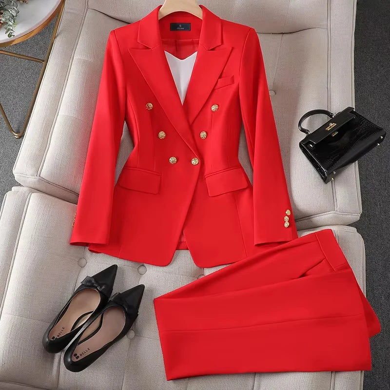 Women 2 Piece Business Suit -
