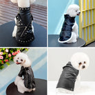 Dog Leather Jacket (Warm) -