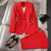 Women 2 Piece Business Suit -