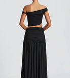 Women's Elegant Split Skirt Set -