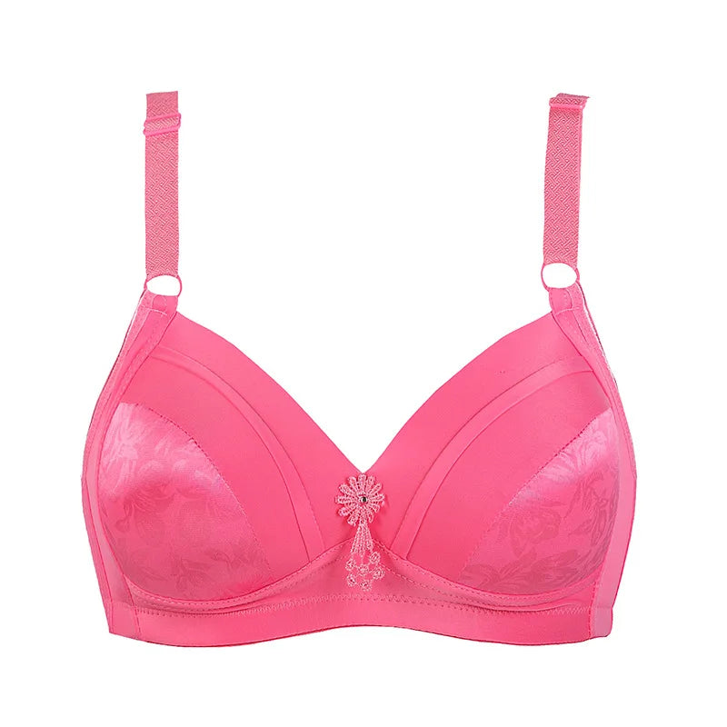 Plus Size Ladies Bra Without Steel Ring Very Comfortable -