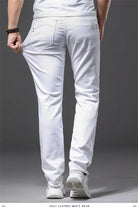 Men White Jeans Slim Fit -