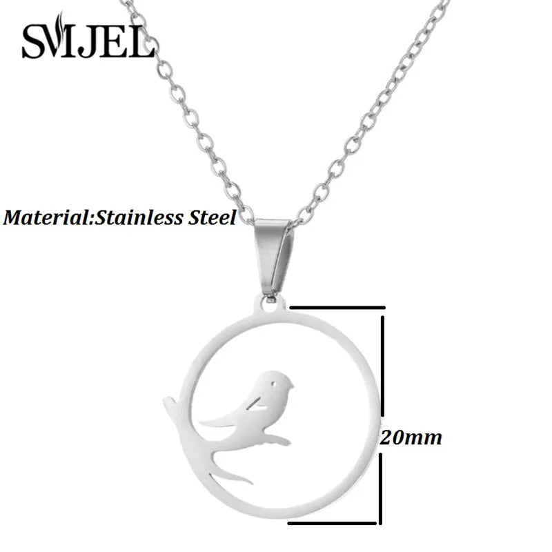 Simple Long Necklace with Arrow Pendant -