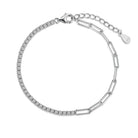 Sterling Silver Tennis Bracelet -