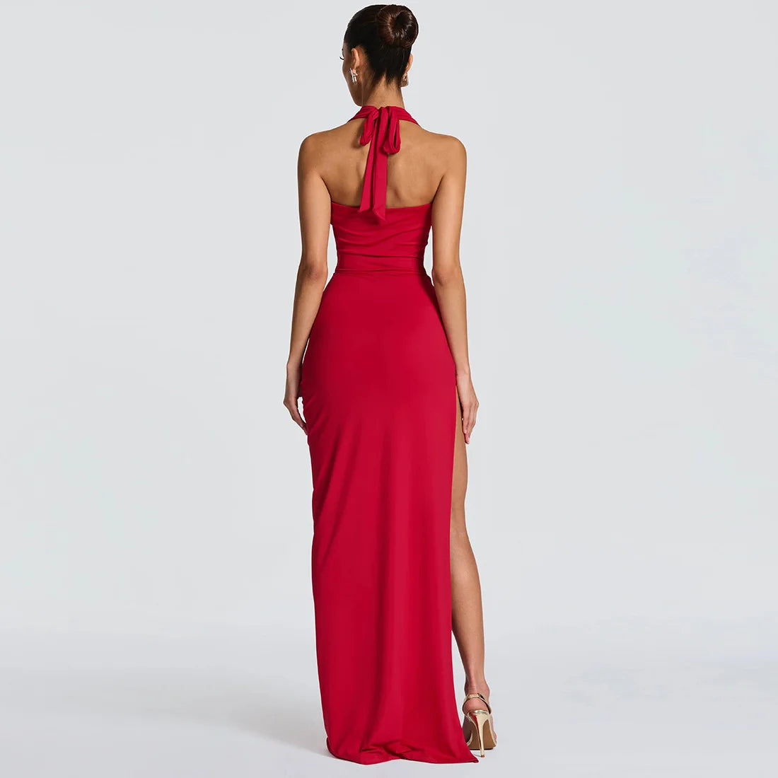 Halter Neck Dress -