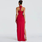 Halter Neck Dress -