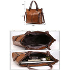Make a statement with these luxurious handbags for women, crafted from leather and designed to be worn as shoulder bags. Elevate your style with these sac de luxe femme accessories, perfect for a chic and sophisticated look! -
