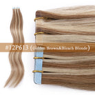 S-noilite Tape In Human Hair Extensions 2.5g/pc Straight Glue In Real Hair Extensions Human Hair Seamless Invisible Double Sides -