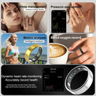 Waterproof Smart Ring for Health & Fitness Tracking -