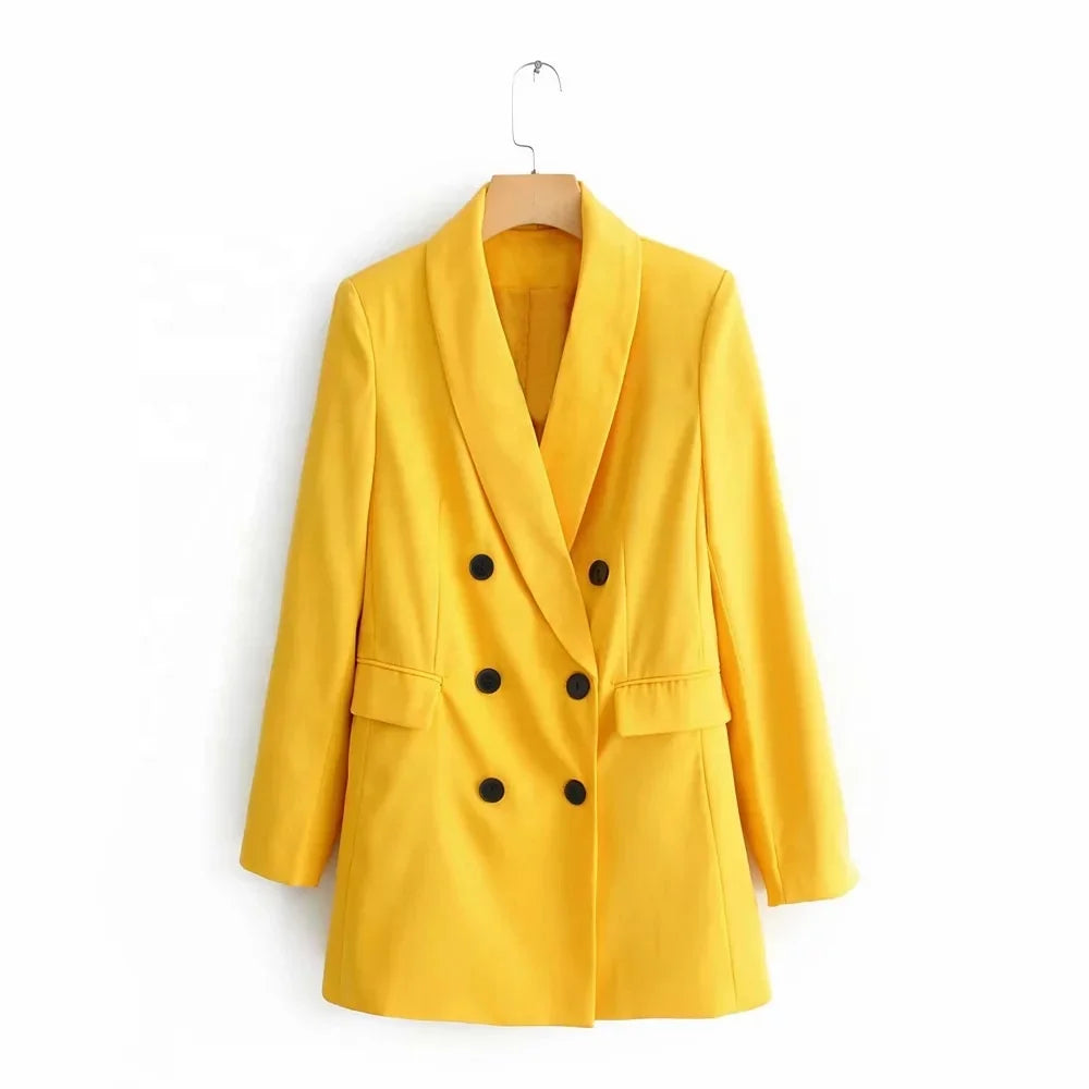 Business Double Breasted Suits Women -
