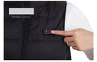 Stay warm and comfortable in cold weather with this electric heated jacket. With 9 heated vest zones and a unisex design, this heated sportswear is perfect for both men and women to stay cozy during outdoor activities in chilly conditions. -