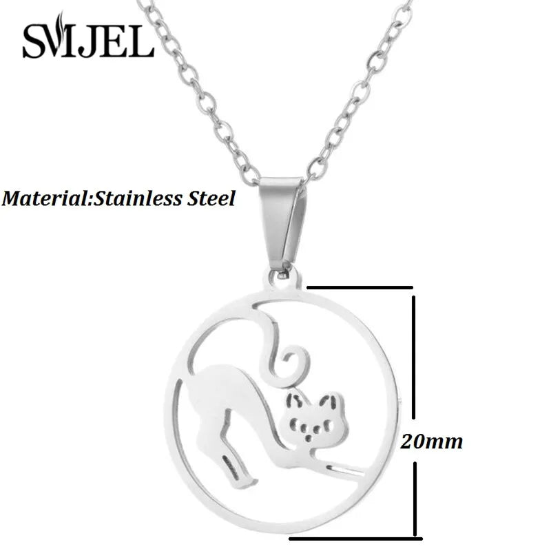 Simple Long Necklace with Arrow Pendant -