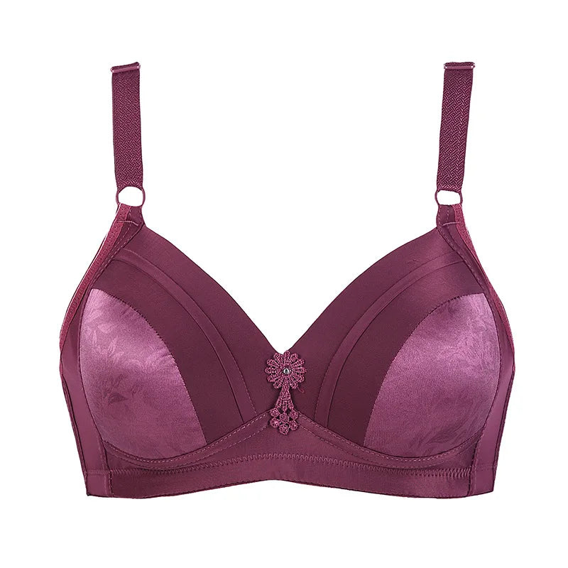 Plus Size Ladies Bra Without Steel Ring Very Comfortable -