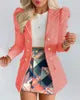 Women Formal Long Sleeve Blazers & Skirt Set -